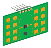 Ruida 24GHz geomagnetic radar sensor SRR196 dual-mode parking space occupancy detection