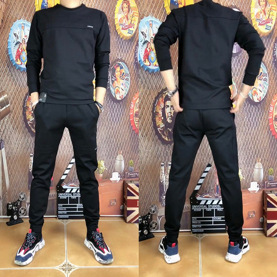 T020 autumn new men's sweatshirt casual pants two-piece casual sports suit autumn sweatshirt sportswear handsome
T020 autumn new men's sweatshirt casual pants two-piece casual sports suit autumn sweatshirt sportswear handsome