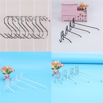 Mesh adhesive hook plating S Hook bathroom kitchen clothes hat clothing S-shaped adhesive hook supermarket adhesive hook stall dip plastic adhesive hook