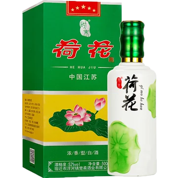 荷花酒52度婚宴酒礼盒装500ml[88元优惠券]-寻折猪