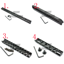 Road pipe clamp decoration extension track rail clamp multi-function road pipe clamp