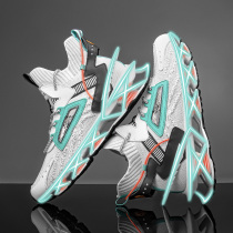 Knife-front running shoes Li Ning VIPs Summer running shoes Breathable Thin and Fly Velofacial High Help Basketball Sports Tide Shoes Mens Shoes