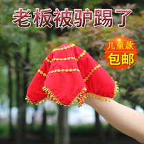 Dance handkerchief for two people instead of a pair of childrens grade examination special northeast Yangge square octagonal towel dance handkerchief flower