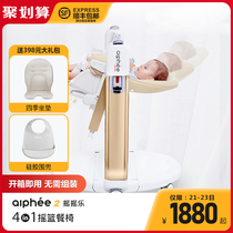 ademain champagne gold childrens dining chair Baby dining chair Foldable dining table chair Baby chair Multifunctional