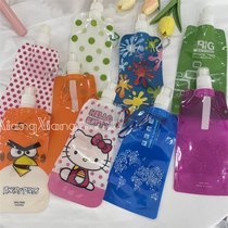 Soft water injection hanging water bag drinking water mini outdoor portable foldable climbing water replenishing bag