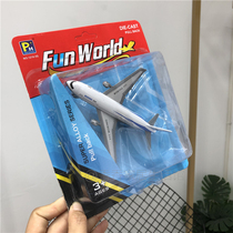 Rare collection of broadcast 777 alloy return force aircraft model