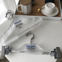 Export single crystal transparent children acrylic hanger adult pants rack