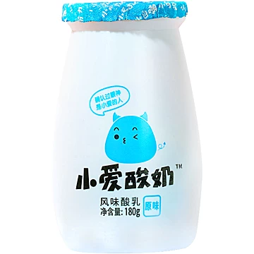 【皇氏乳业】小爱低温风味酸奶180g*12瓶[20元优惠券]-寻折猪