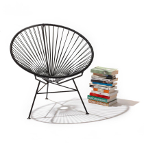 Nordic Outdoor Iron Art Single Chair Vine Chair Tea Table Three Sets Creative Casual Balcony Table And Chairs Combined Outdoor Furniture