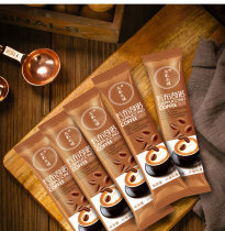 Cappuccino instant coffee student refreshing flavor
