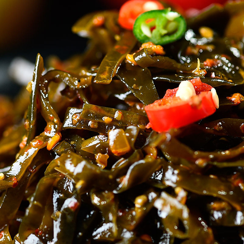 【50克*5包】霞浦海带开袋即食香辣味海带丝麻辣海带零食下饭菜