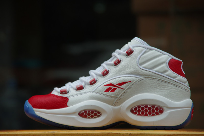复刻 艾弗森 reebok question1 白红 问题1代