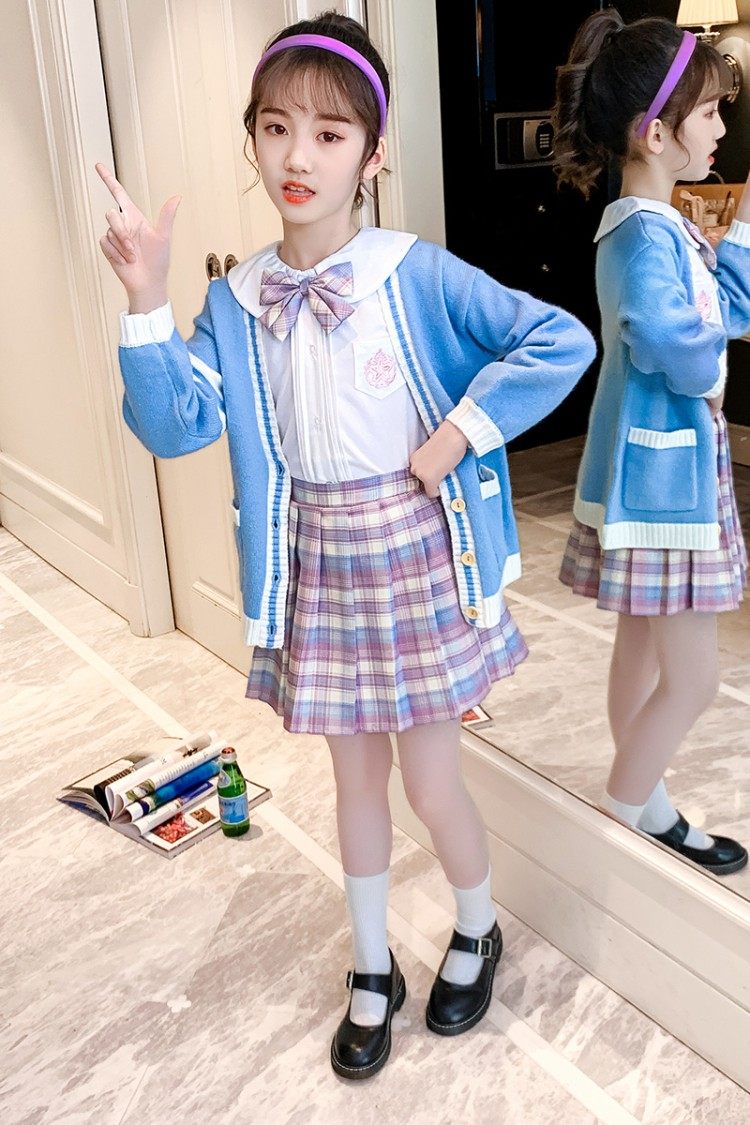 俏巴兔&30款jk毛衣三件套_俏巴兔qbt210009 - 货捕头