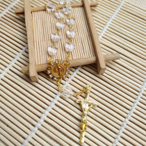 New love Rosary beads jewelry cross 11 wishing bracelet summer all-in-one jewelry