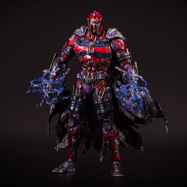 促销pa改漫威复仇者联盟x战警万磁王magneto埃里克可动模型手办玩_不