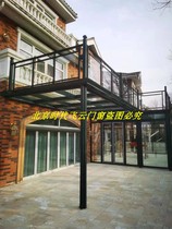 Laminated Gel Steel Hollow Tempered Glass Broken Bridge Aluminum Doors And Windows Yang Light House Seals Terrace Rain Hitch Steel Structure Loft Balcony