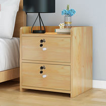 Bed Head Cabinet 2021 New with lock simple minimalist modern wind bedroom containing cabinet bedside with lock lockers
