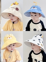 Childrens sunscreen sunscreen Light and thin sun hat Cartoon boy Summer 100 hitch a hat out of the fashion new