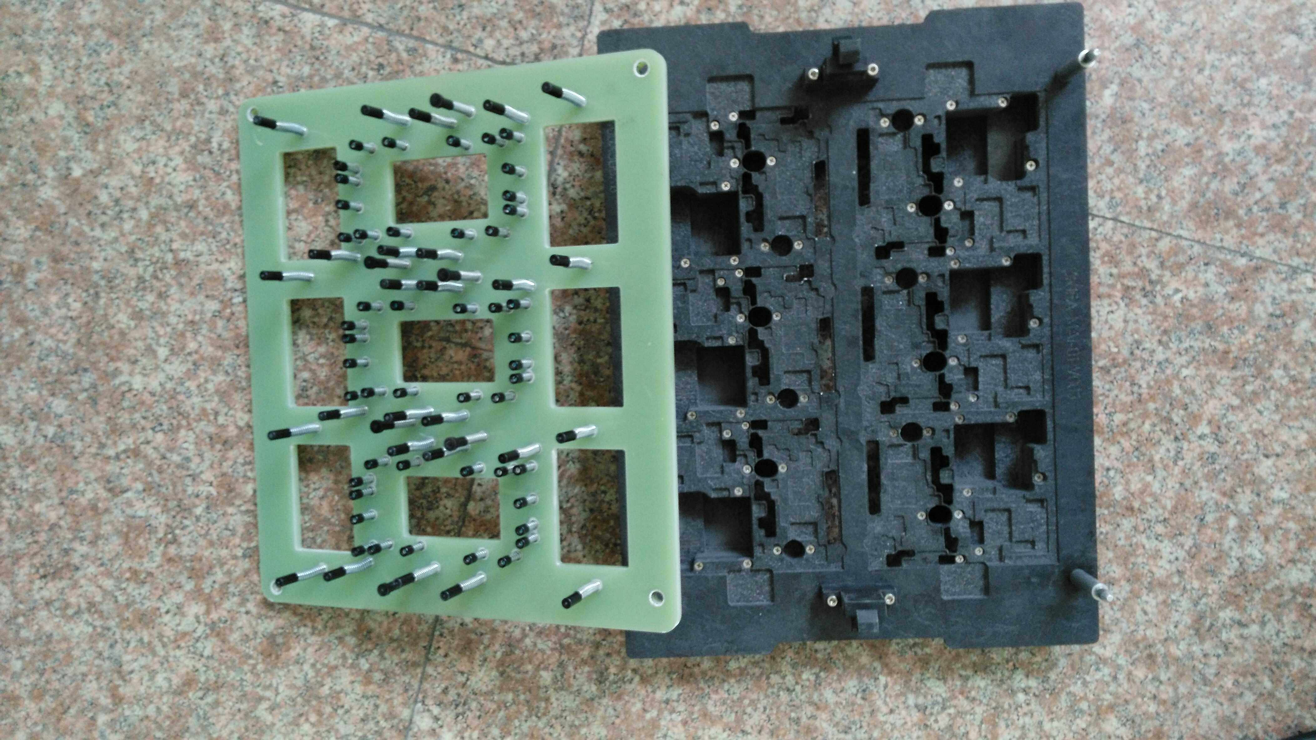 选择性波峰焊托具 电表选择焊接 夹具