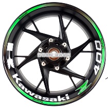 Kawasaki little Ninja ninja400 NINJA650 z1000 z900 Z1000 wheel sticker reflective sticker