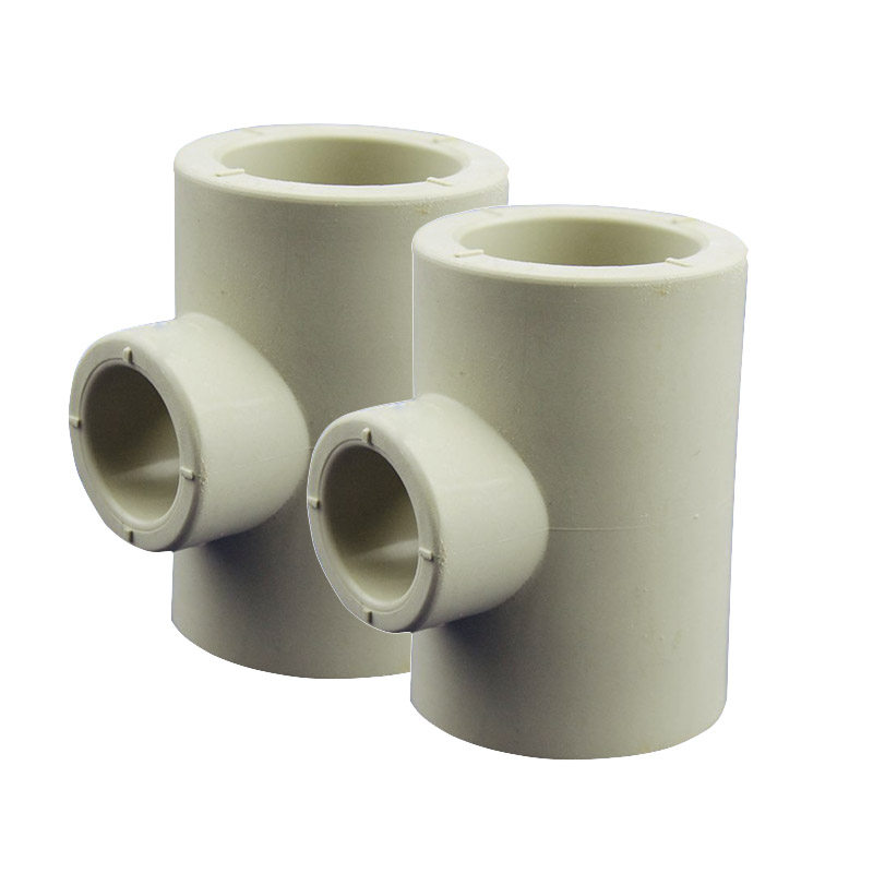 ppr异径三通20 25 32 40 50 63 75 90 110 4分6分1寸热熔水管接头