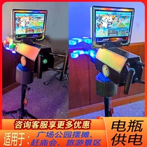 Net red new live fighter jet Pleasure Equipment Spinning carousel Night Market Entertainment Stall Children Happy Little Moto