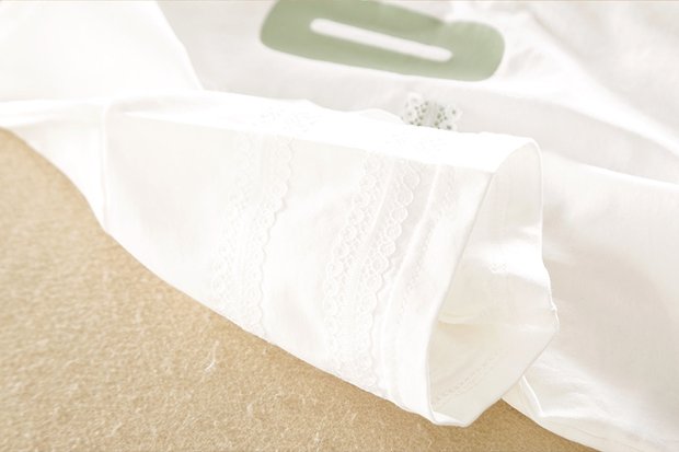 女童时尚套装中大童短袖宽松版两件套潮韩版儿