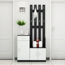 Entry shoe cabinet locker combination hanger integrated floor access door wall small apartment 2021 new foreign style fashion