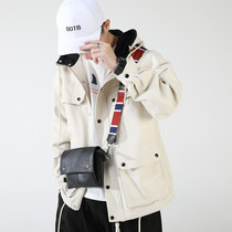 BOTB two-use Japanese retro crossbody bag mens bag clutch bag hanging bag envelope bag mens bag chest bag cross bag