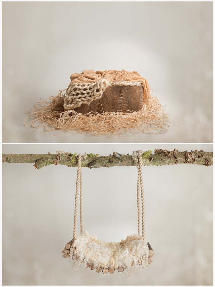 s542新生儿百天宝宝3d抠图设计背景模板psd儿童影楼后期合成素材