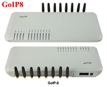 8-port GOIP card device GSM wireless voice gateway GoIP-8 foreign version