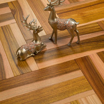 Pure solid wood disc bean log herringbone spelling free spelling household lock floor heating floor light luxury wind factory direct sales