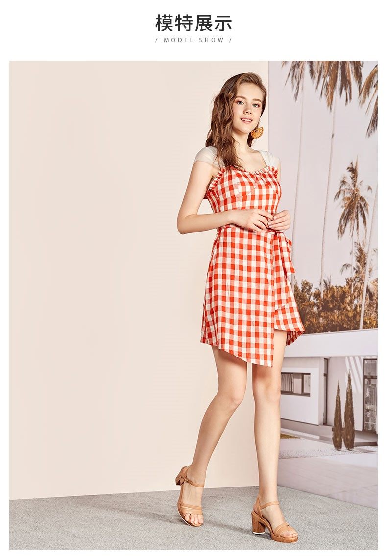 【清仓特卖】tata他她夏一字带木纹高跟女凉鞋2vpb2bl9o