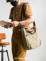 MYBRANDORIGINAL Genuine Crime Hunting Picture Book Tan Kenji Shen Yi Vintage Literature Canvas Bag D3091