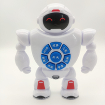 Early education robot toy cute mini palm intelligent multi-purpose story machine hot selling source gift