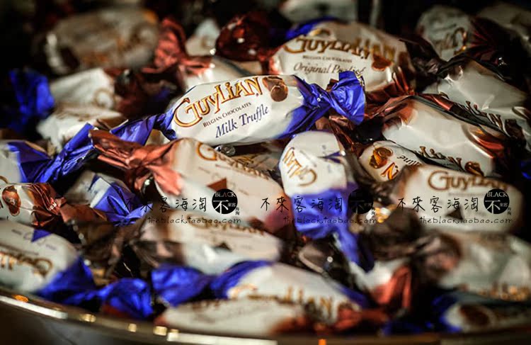 [现货]比利时guylian吉利莲海马造型夹心巧克力散装(单颗)