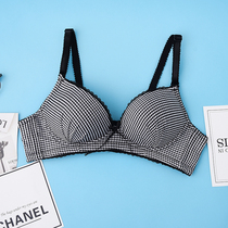 Underwear women without steel ring bra bra small corset gather sexy collars college students high school girls summer thin models