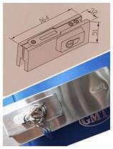 GMT floor lock Crown GMT series floor lock PUS010US15 door lock clip Glass door floor lock clip 010 floor lock clip