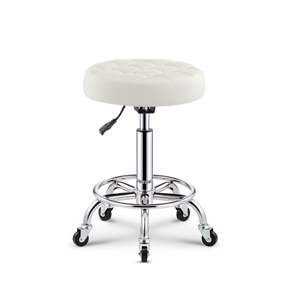 Beauty stool barber shop chair hair salon rotating lift round stool nail art stool pulley big worker stool makeup salon