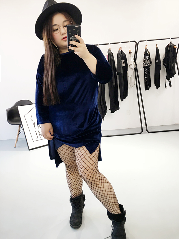 大码女装胖mm欧美风200斤高腰弹力渔网袜大网格连裤袜连体打底袜