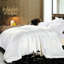 Roland home textile double palace mulberry silk quilt Summer cool quilt Air conditioning quilt spring and autumn mother and child quilt filament can be customized