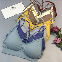 Sexy and beautiful backchest with bare ammonia breathable summer cup breathable and uncertain wrapped chest