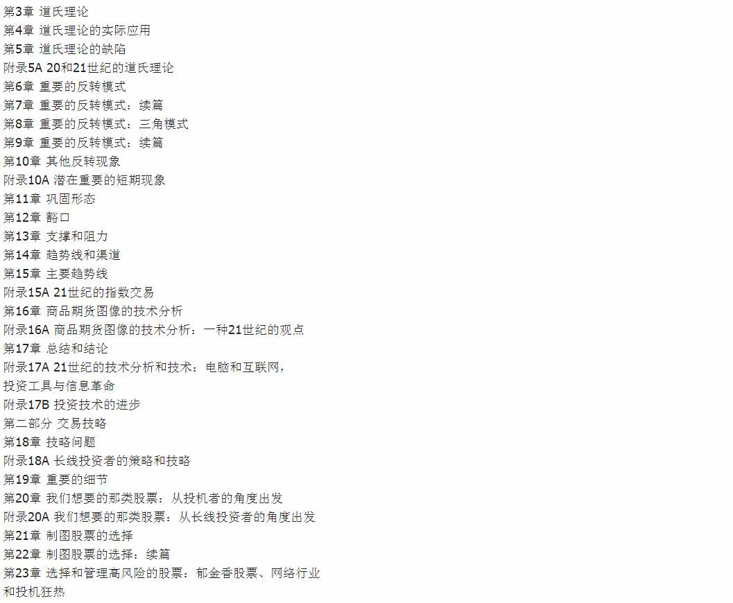 货包邮 股市趋势技术分析(华章经典.金融投资)