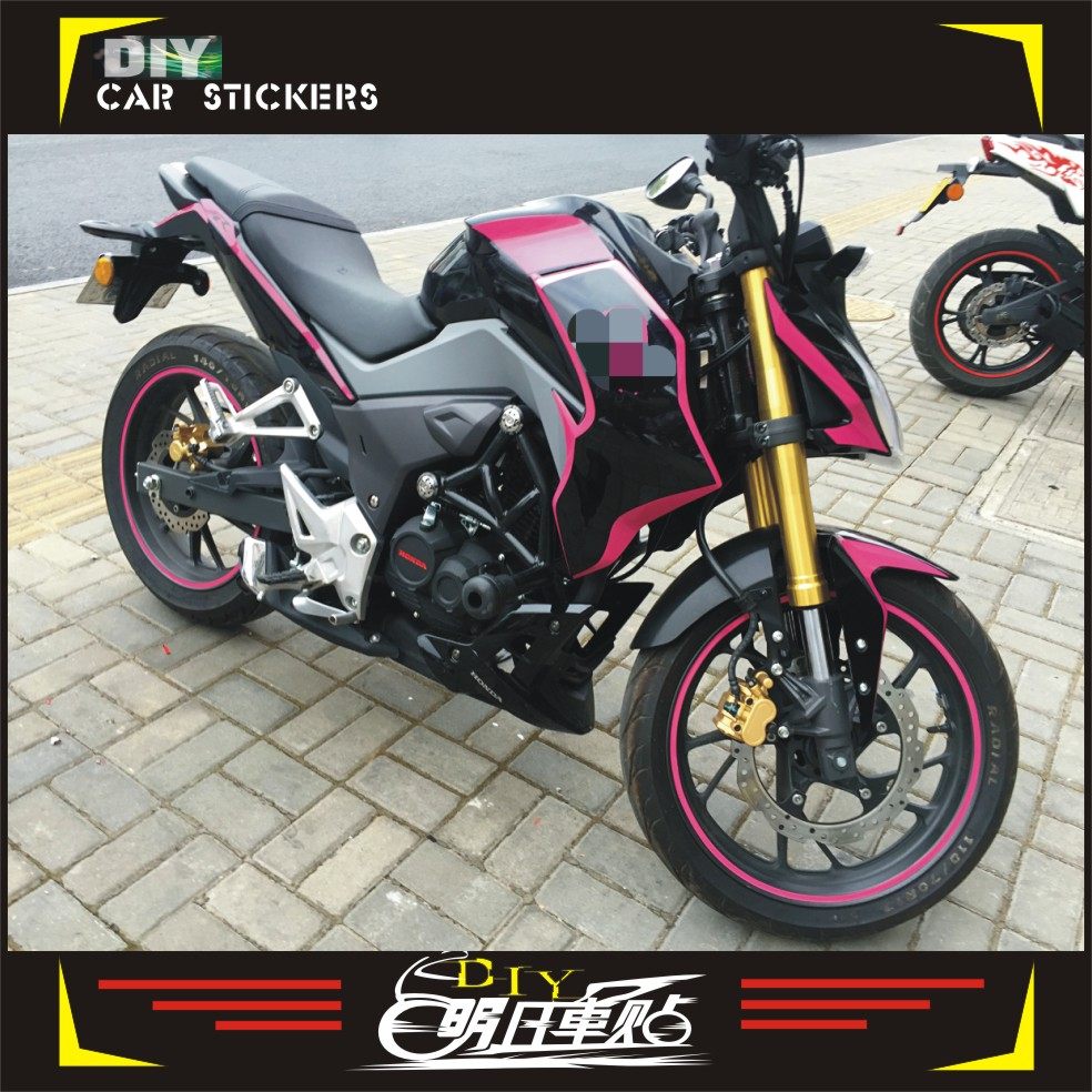 本田暴风眼cb190r cbf190rc车贴 全车贴 套贴 改装个性拉花