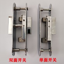 Folding door switch lock Old paragraph No down track small folding door bolt lock Kitchen Room Moving Door Sliding Door Lock Toilet