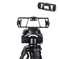 Mobile live broadcast bracket three position head Net Red live broadcast bracket multifunctional mobile phone live broadcast clip three fixed clip