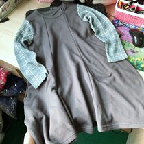 one thousand * full cotton wool circle autumn style long sleeves dress 150