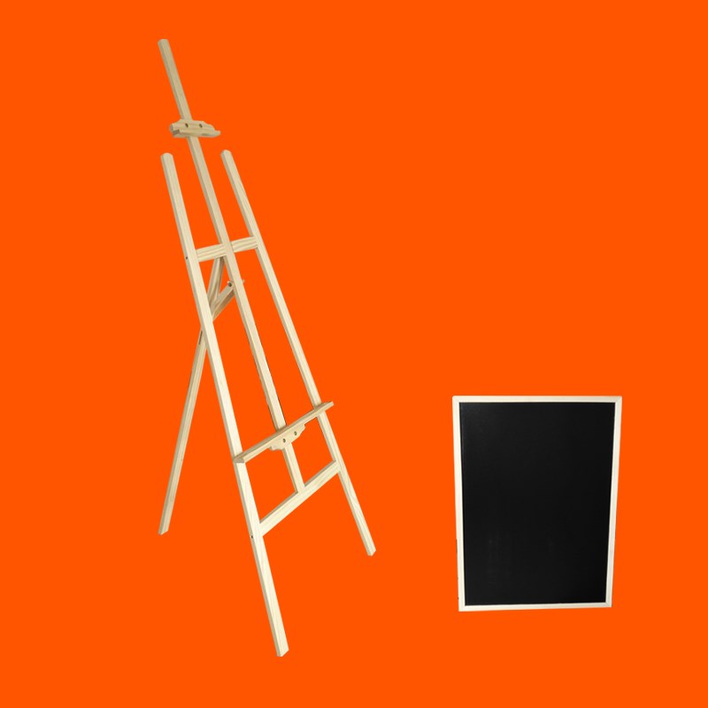 新质展架木实木架架子立挂架画展t板展架海报架式k广告架示品