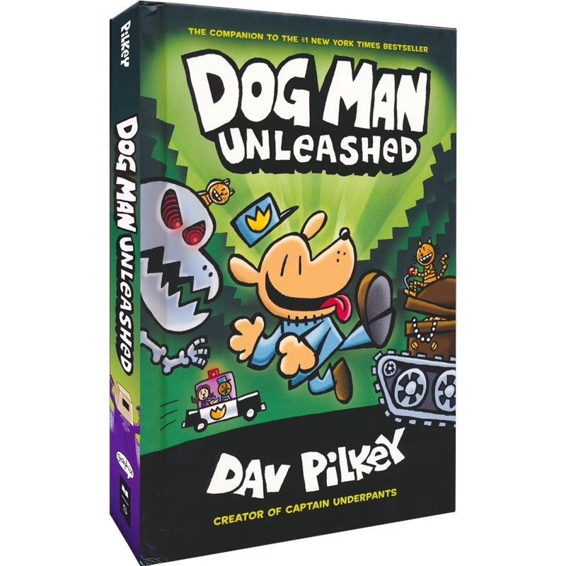 神探狗狗Dog Man 1-12套書英文原版爆笑兒童漫畫紐約時報暢銷書籍