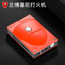 Lamborghini lighter direct wind - proof blue flame TTR012 inflatable fireworks are red and high - grade gifts